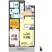 サリサ．cの間取り画像