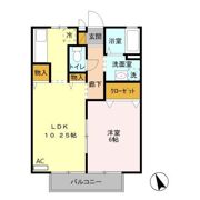クレセント落合の間取り画像