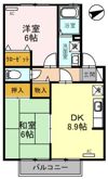 セジュール山の手の間取り画像