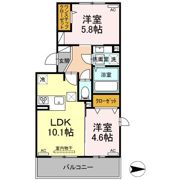 Rays 横手の間取り画像