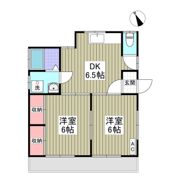 清水アパートFの間取り画像