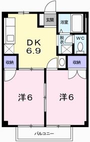 グレースハイムの間取り画像