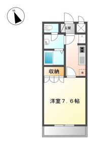 ヴィラさくらの間取り画像