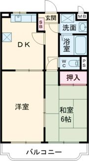 太豊マンションの間取り画像