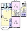 メゾンジュネスの間取り画像
