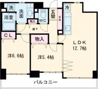 ライフコート西大寺の間取り画像