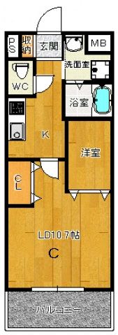 バリアトップ小笹の間取り画像