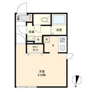 Branche桜山Chambreの間取り画像