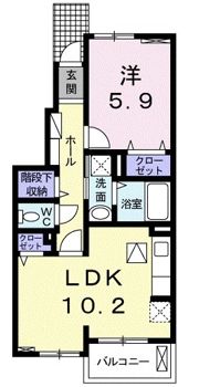 サリーレ・K Ⅱの間取り画像