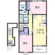 プロムナードⅠの間取り画像