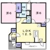 フィオーレ Ⅱの間取り画像