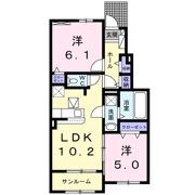 ボナールⅡの間取り画像