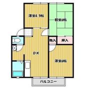 パナハイツドリーム坂出D棟の間取り画像