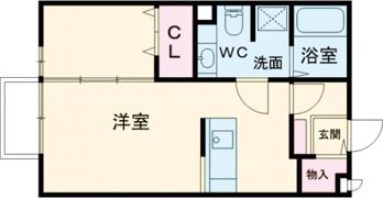 パークイーストⅢの間取り画像
