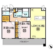 インフィニット カンワの間取り画像