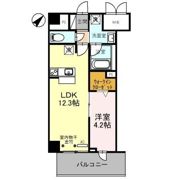 トライアンフけやき通りの間取り画像