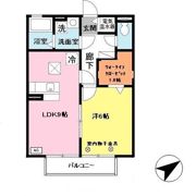 グランフォート A棟の間取り画像