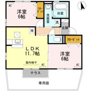 プルミ・エール C棟の間取り画像