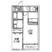 ラパン22の間取り画像