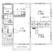 ヴィラージュ I・J・K・Lの間取り画像