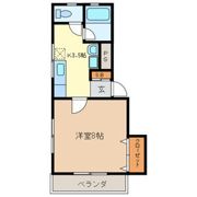 ベルメゾンの間取り画像