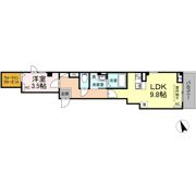 NーSTAGE東別院の間取り画像