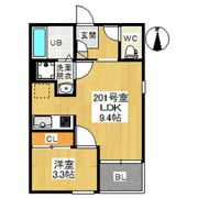 REGALESTシャルマンの間取り画像