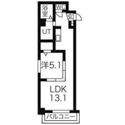 ウエスト メゾン マルキーズの間取り画像