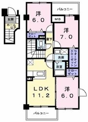 ビサイド・スリーの間取り画像
