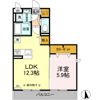 Dーroom姉体Ⅱの間取り画像