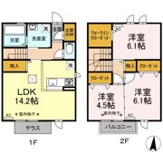 ちくし荘の間取り画像