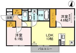 ラ・ヴェール杉尾台の間取り画像