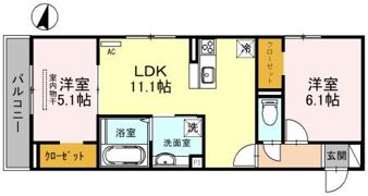 ラ・ヴェール杉尾台の間取り画像