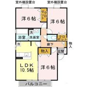 ヒルサイドテラス A棟の間取り画像