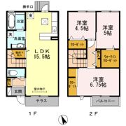 シャンティ神田山の間取り画像