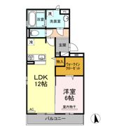 Onesto横尾の間取り画像