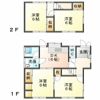 草道島戸建貸家の間取り画像