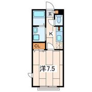 K.M.H.COURTTERRACEの間取り画像