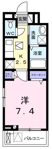 フォンターナ・ポルタの間取り画像