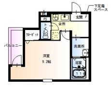 フジパレス河内花園Ⅲ番館の間取り画像