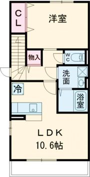 メゾングレースの間取り画像
