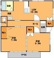 アスナロ2号の間取り画像