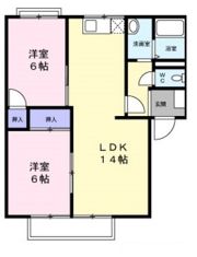 瀬野ハイライフタウン C棟の間取り画像