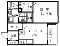 MAISON DE UNICOの間取り画像