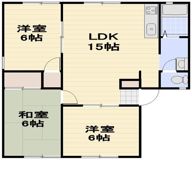 パナサンビューハイツ B棟の間取り画像