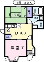 ハートフルの間取り画像