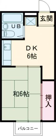アメニティ八幡の間取り画像