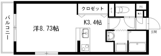 グランストーク住吉の間取り画像