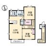 ウィンズ A棟の間取り画像