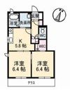 リアン B棟の間取り画像